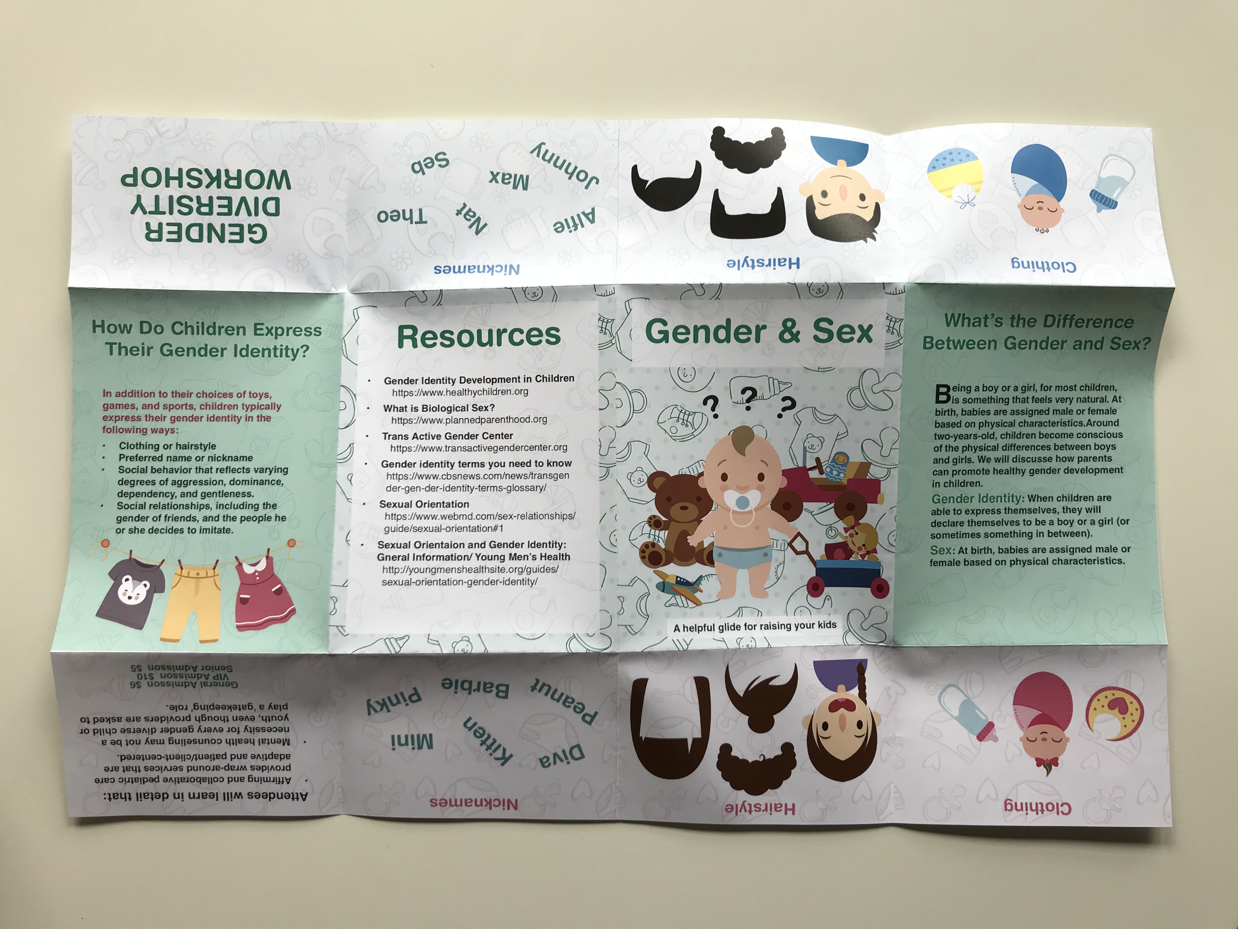 Brochure outner
